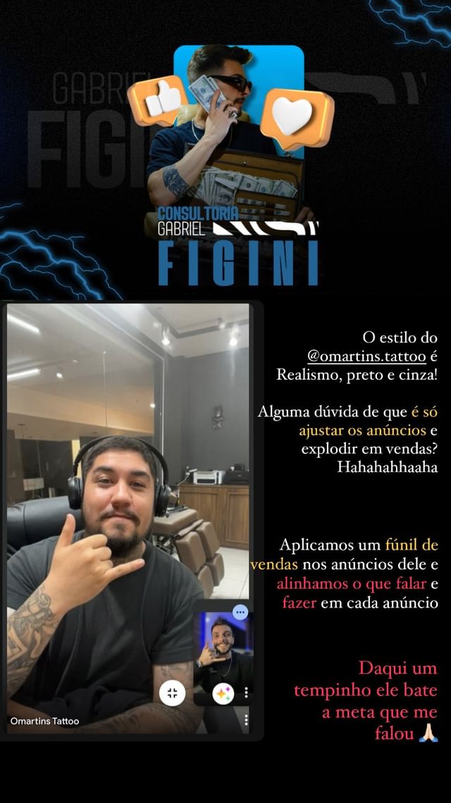 Funil de vendas que o InkBoss ensina como criar.