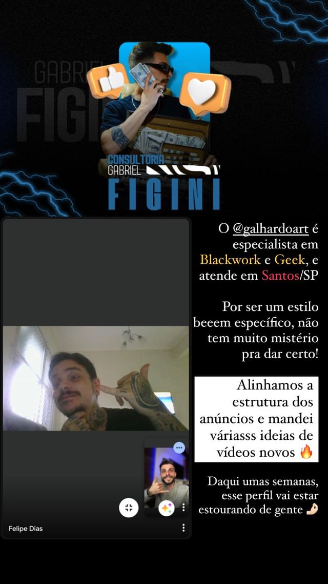 Blackwork e Geek, em Santos/SP.