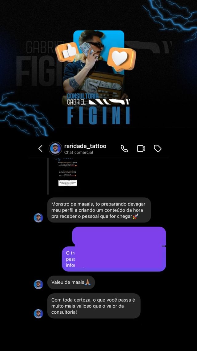 O que você passa é muito mais valioso do que o valor...